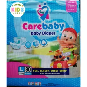 Carebaby Diapers Size 4 Large (L) Jumbo Pack (80 Pcs)