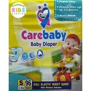 Carebaby Diapers Size 2 Small (S) Jumbo Pack (96 Pcs)