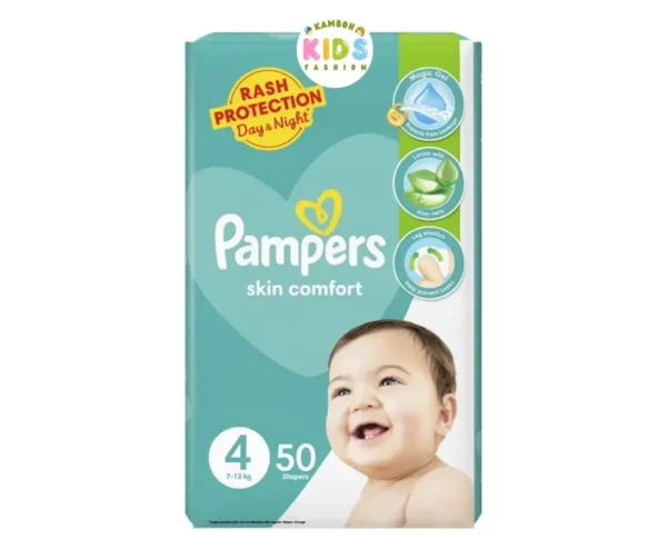 Pampers Size 4 L (Large) (50 Pcs)