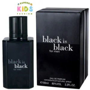 Black Is Black Perfume For Men | Best Quality Perfume For Men | Eau De Parfum – 100ml – 80% Vol – 3.3floz